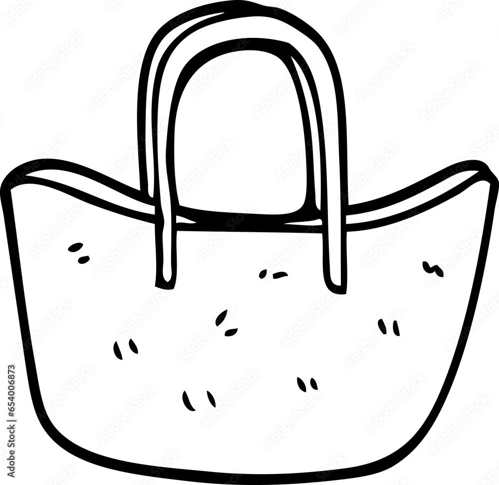 line drawing cartoon woven basket line drawing cartoon woven basket