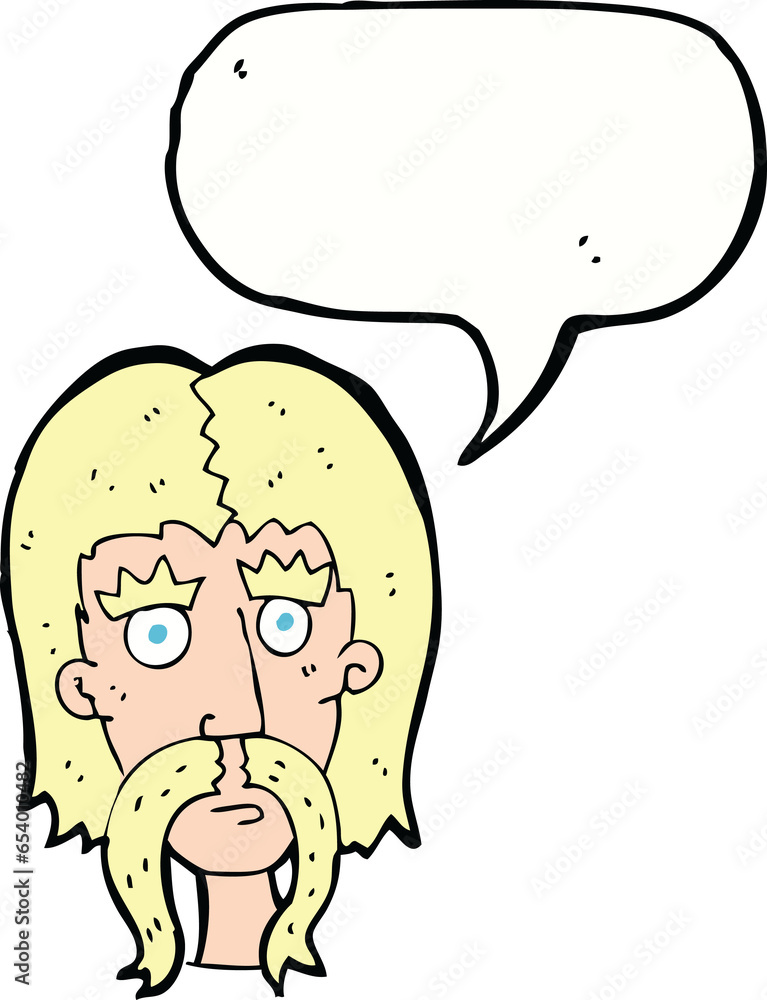 cartoon man with long mustache with speech bubble cartoon man with long mustache with speech bubble