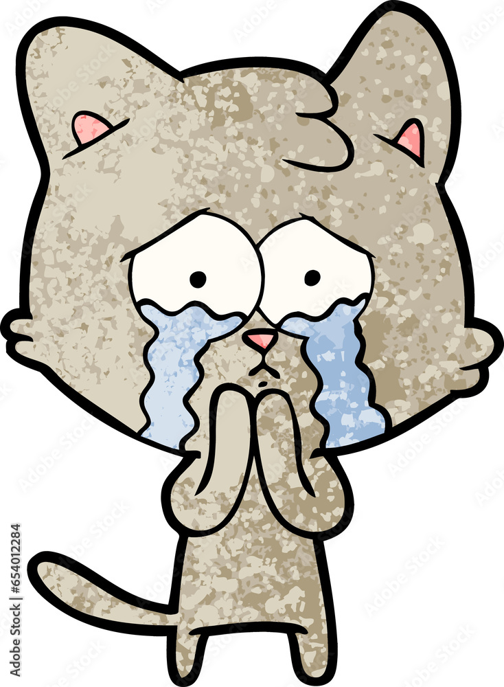 Obraz premium cartoon cat