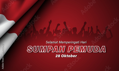 Youth Pledge Day Background.