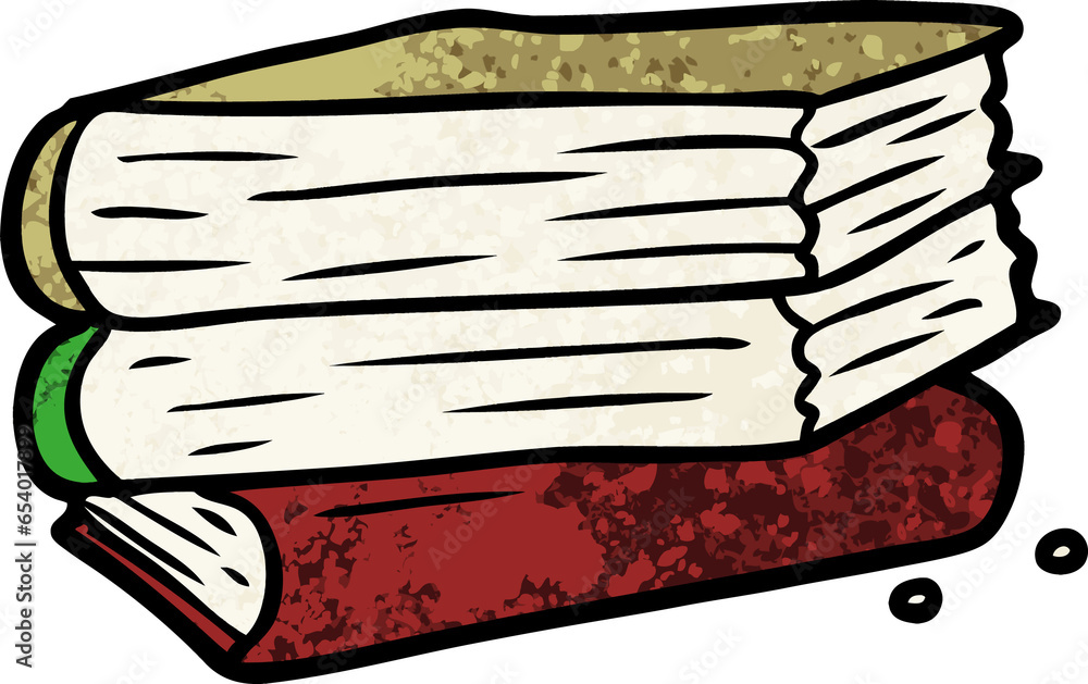 cartoon stack of books cartoon stack of books