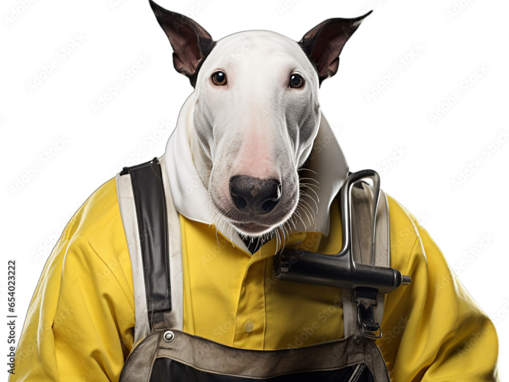 Janitor Bull Terrier Transparent