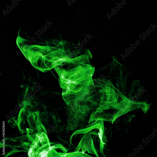moving colored smoke