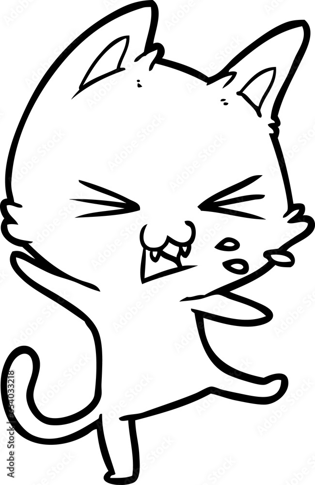 cartoon cat throwing a tantrum cartoon cat throwing a tantrum