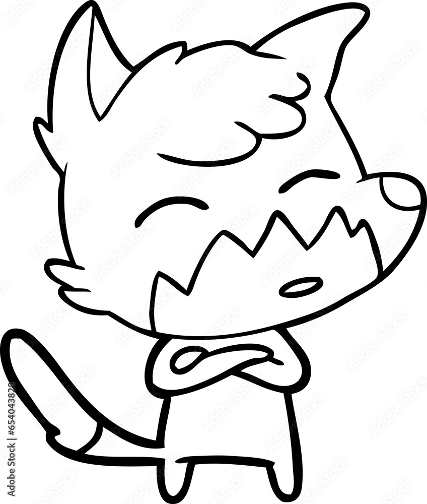 cartoon fox cartoon fox