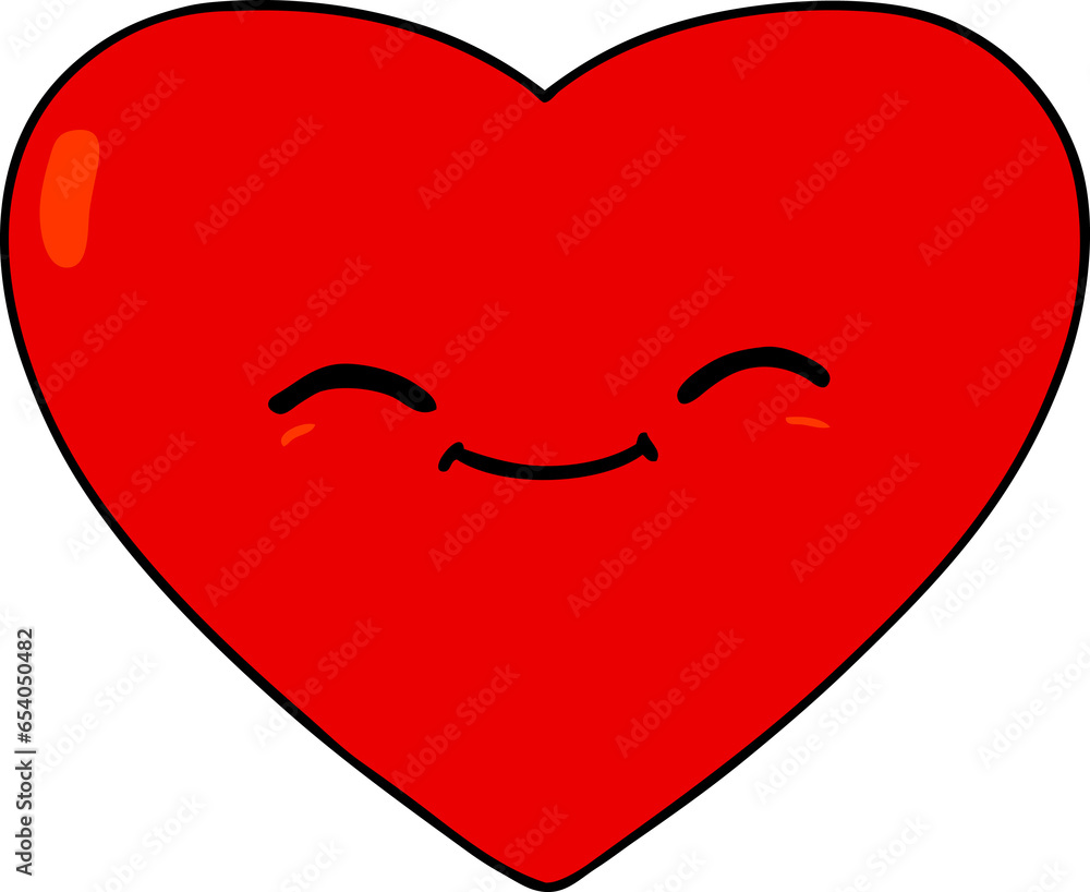 cartoon happy love heart cartoon happy love heart