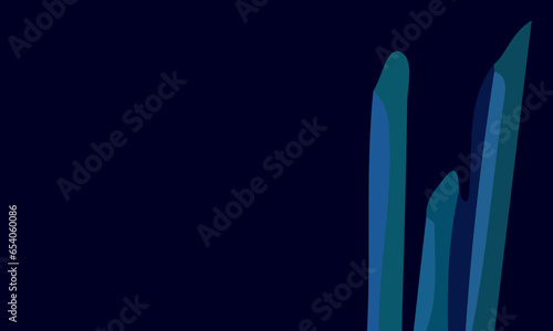 Aesthetic navy abstract background with copy space area. Suitable for poster and banner
