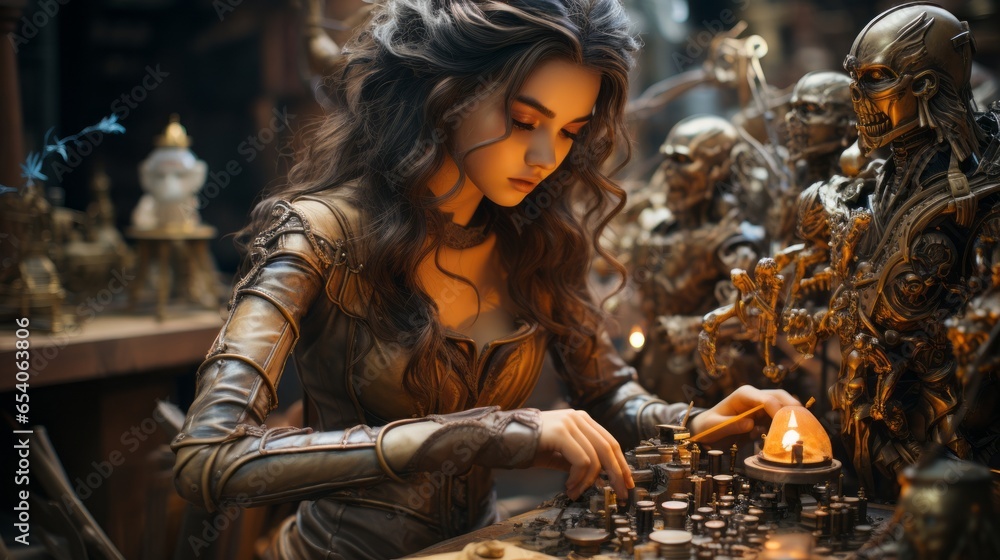 Steampunk Girl and Woman Fashion: Vintage, Retro, and Fantasy Styles with Corsets, Goggles,  Victorian Industrial Style; Leather and Elegant in the World of Steam Machinery, Gothic Clocks, and Cosplay