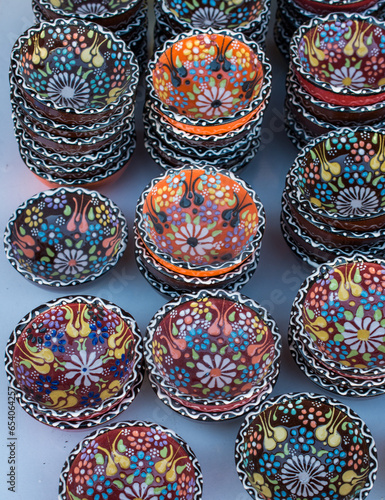 Traditional Turkish ceramic plates