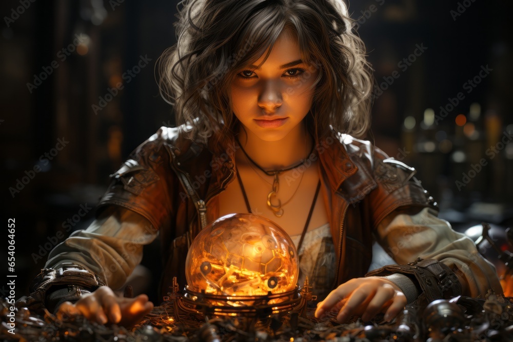 Φωτογραφία Steampunk Girl and Woman Fashion: Vintage, Retro, and Fantasy Styles with Corset