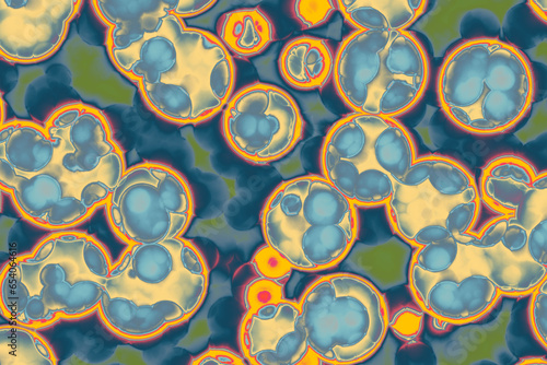 Shape of bacterial cell: cocci, bacilli, spirilla bacteria photo