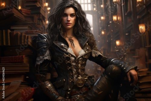 Steampunk Girl and Woman Fashion: Vintage, Retro, and Fantasy Styles with Corsets, Goggles, Victorian Industrial Style; Leather and Elegant in the World of Steam Machinery, Gothic Clocks, and Cosplay