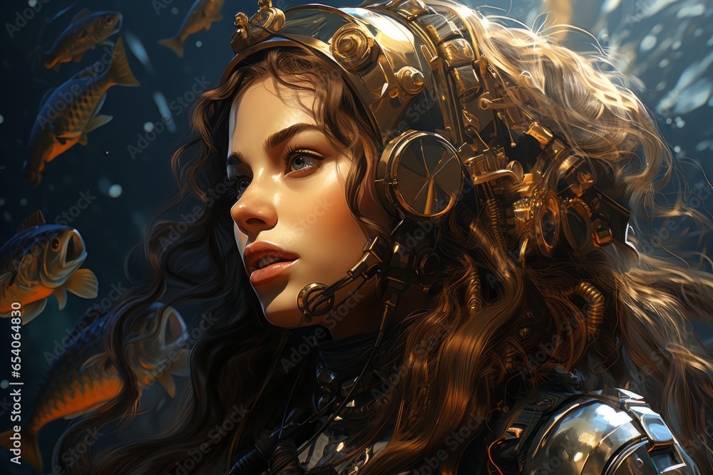 Φωτογραφία Steampunk Girl and Woman Fashion: Vintage, Retro, and Fantasy Styles with Corset