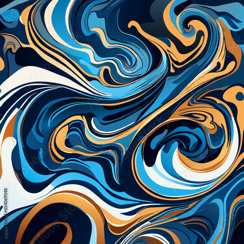 Liquid Marble Artistry: Crafting Captivating Patterns and Creative Fusion
