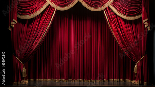curtain open Generative AI	
