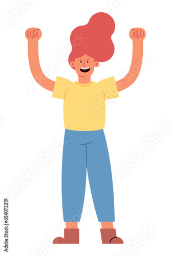 activist woman illustration