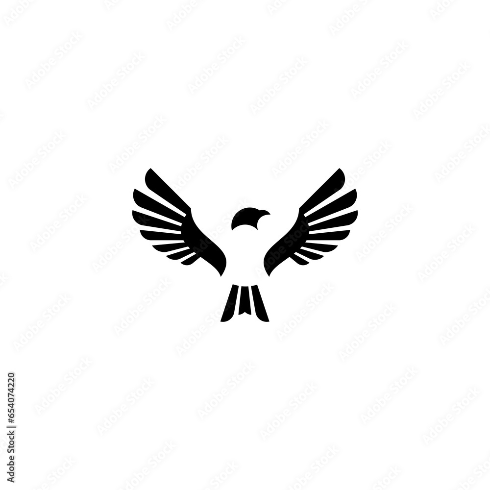 Fototapeta premium logo bird vector