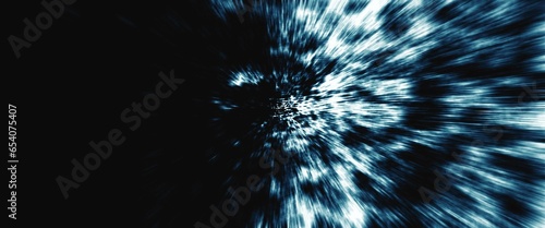 abstract blue and black background with motion blur
