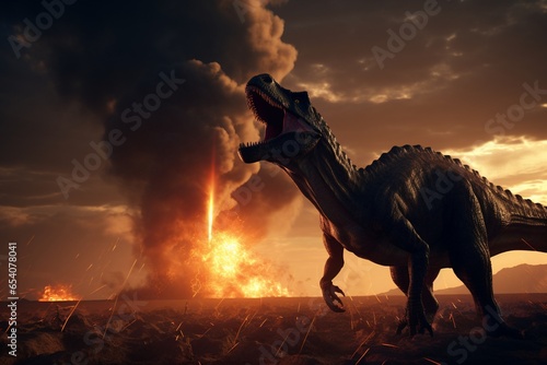tyrannosaurus rex dinosaur, Generative AI