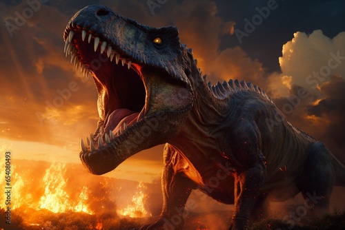 tyrannosaurus rex dinosaur  Generative AI