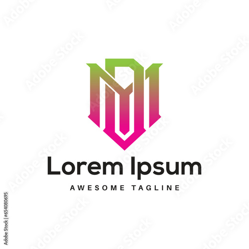 DYM Letter Logo Design Free Icon