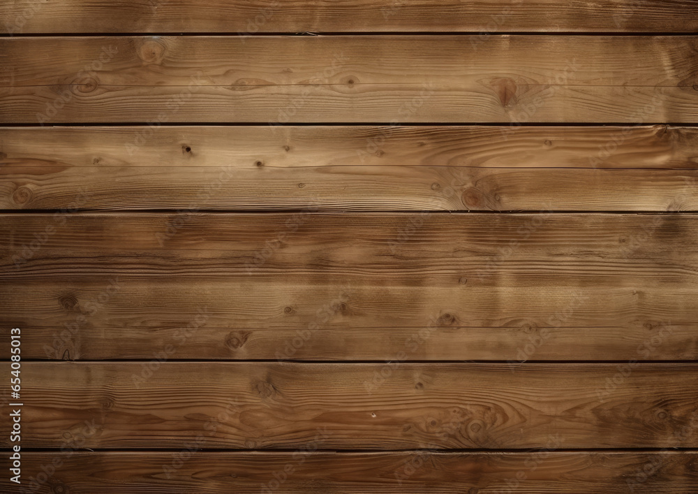 Naklejka premium A rustic wooden wall made of reclaimed wood