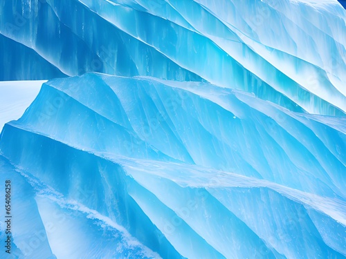 Wallpaper Mural beautiful blue ice pattern, abstract acrylic background, texture, copy space Torontodigital.ca