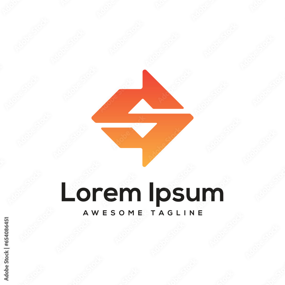 S Letter Logo Design Free Icon S Letter Logo Design Free Icon
