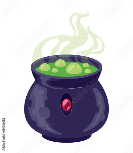 halloween cauldron bubbles