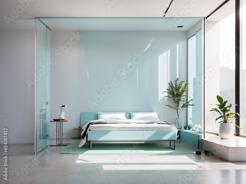 modern bedroom interior