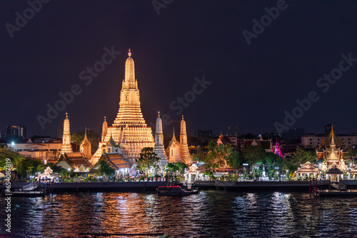  The most beautiful Viewpoint Wat Arun Buddhist temple in Bangkok  Thailand 