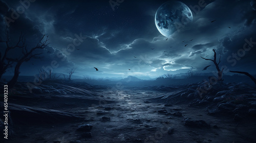 Amazing Halloween Background Concept Backgrounds Night Sky © BornHappy