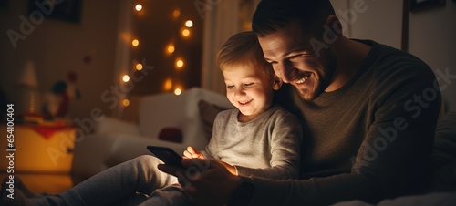 parenting smart phone happiness indoor