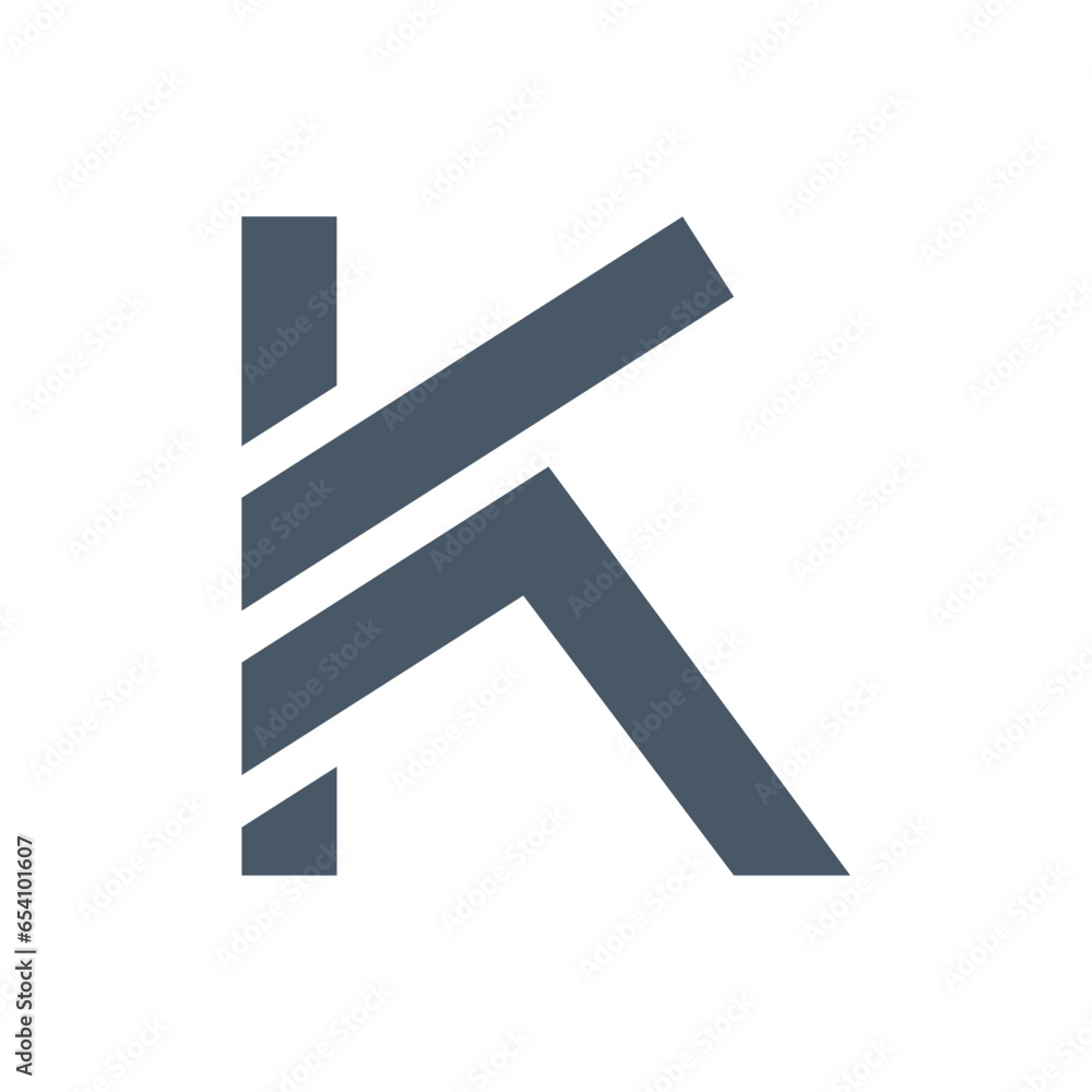 Monogram initial K letter mark logo design. Monogram design vector K logo. Monogram initial letter mark K logo. Design simple K monogram Monogram initial K letter mark logo design. Monogram design vector K logo. Monogram initial letter mark K logo. Design simple K monogram