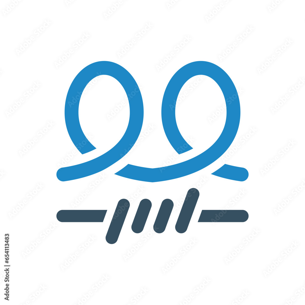 barbed icon vector illustration barbed icon vector illustration
