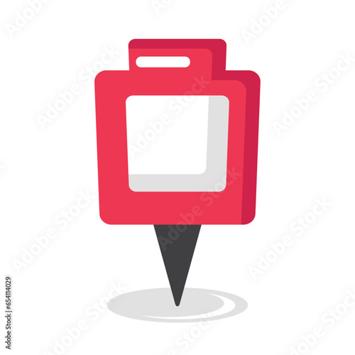 pin icon location searching