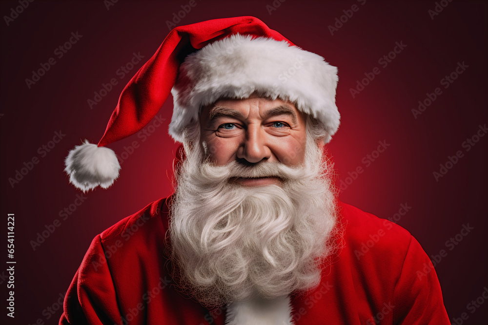 old santa man