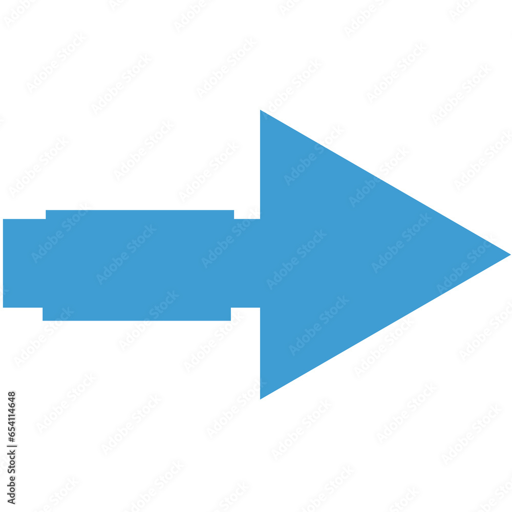 Digital png illustration of big blue arrow on transparent background Digital png illustration of big blue arrow on transparent background