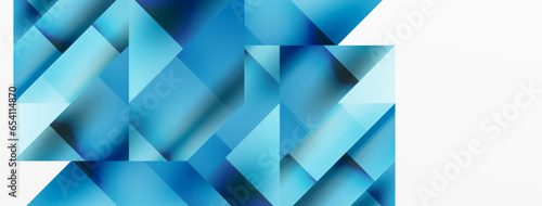 Captivating vector abstraction. Triangles interlock in mesmerizing dance, crafting dynamic geometric backdrop. Fusion of shapes and angles creates artful symphony of modern design