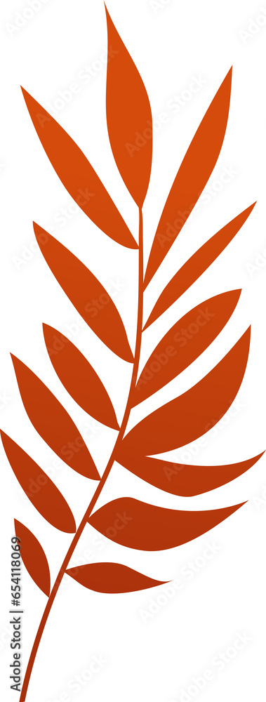 autumn leaf hand draw autumn leaf hand draw