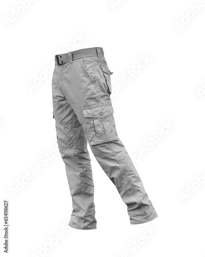 cargo pants isolated on white background