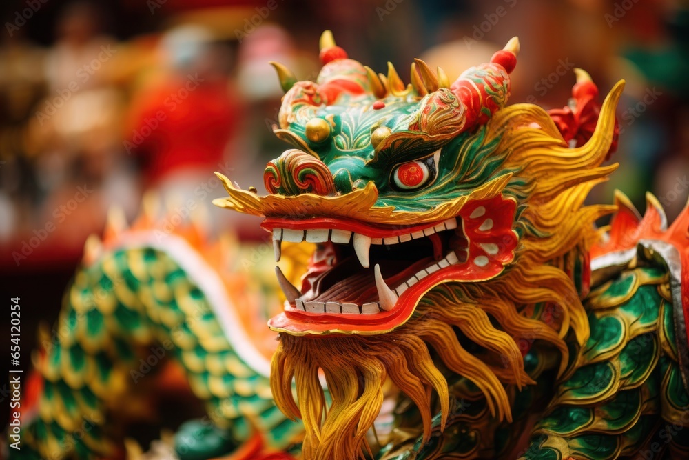 green wooden dragon, symbol of chinese new year green wooden dragon, symbol of chinese new year