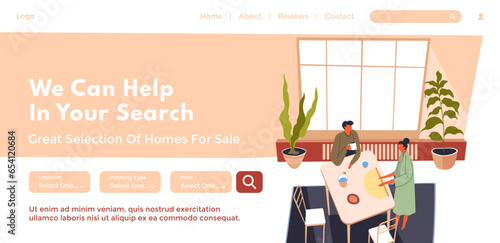 We can help in your search of home, for sale web