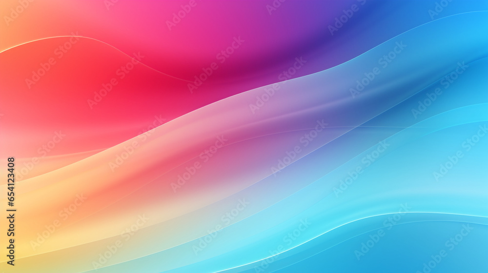 Obraz premium abstract colorful background with waves