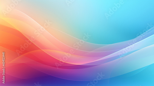 abstract colorful background with waves © jatuporn_apple