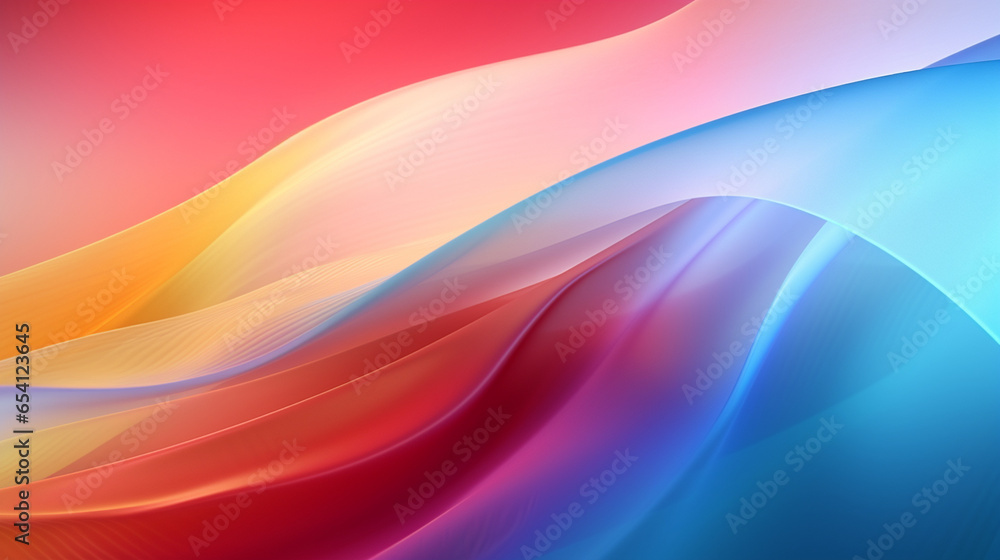 Fototapeta premium abstract colorful wave background