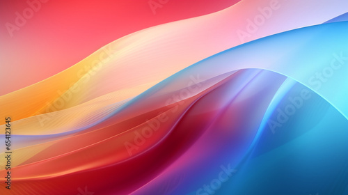 abstract colorful wave background © jatuporn_apple