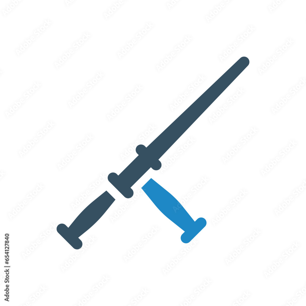 baton icon vector illustration baton icon vector illustration