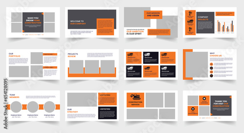 construction presentation template