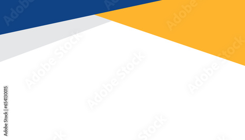 blue yellow minimalist background vector